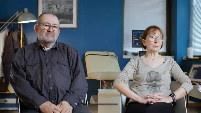 Témoignage de patients filmé en cabinet médical